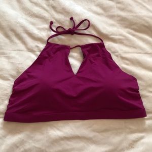 Athleta Swim - Athleta Wine Key Hole Bikini Top Athleta Swim - Athleta Wine Key Hole Bikini Top